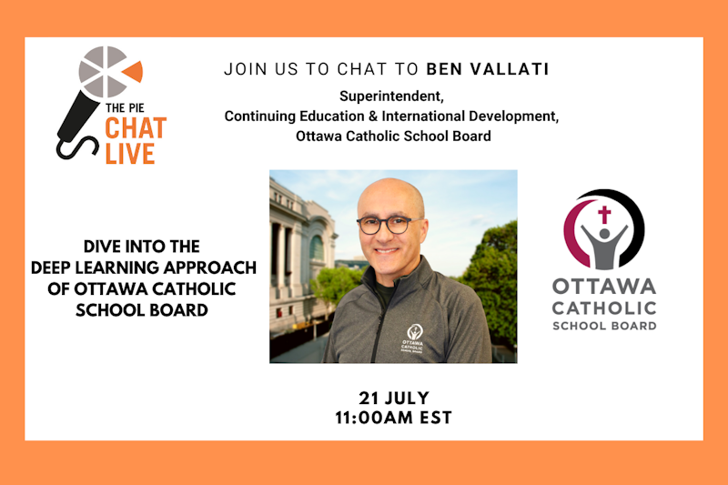 The PIE Chat Live Ben Vallati, Superintendent of Continuing Education