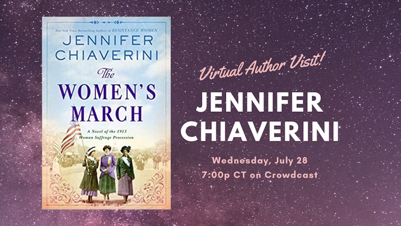 Virtual Author Visit: Jennifer Chiaverini - Crowdcast