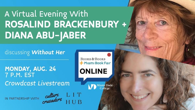 A Virtual Evening with Rosalind Brackenbury and Diana Abu-Jaber - Crowdcast