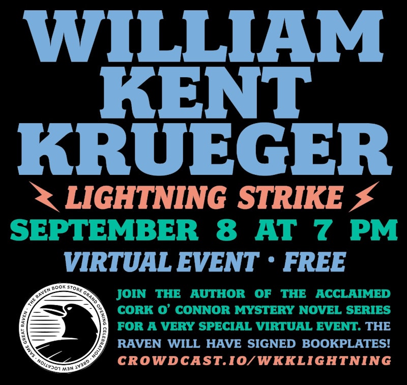 William Kent Krueger LIGHTNING STRIKE Crowdcast