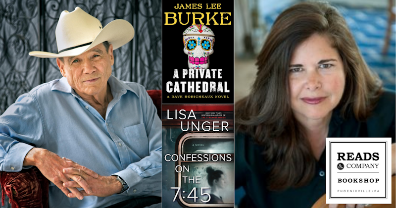 James Lee Burke, Author of A Private Cathedral: In Conversation with Lisa  Unger, Author of Confessions on the 7:45 - Crowdcast