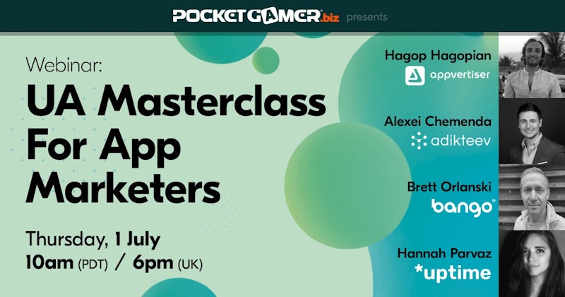 UA masterclass for app marketers Crowdcast