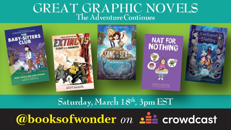 The Adventures Continue Graphic Novel Event - Crowdcast