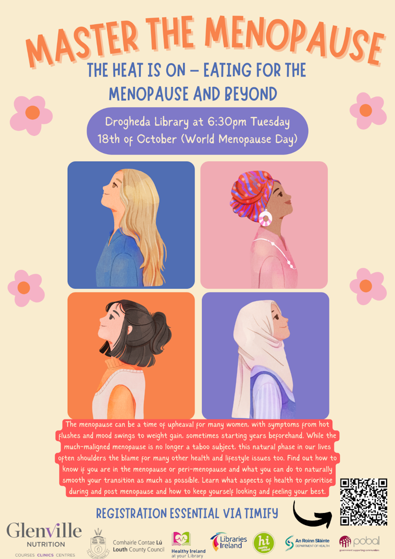 (Dundalk Library) Master the Menopause with Glenville Nutrition Crowdcast